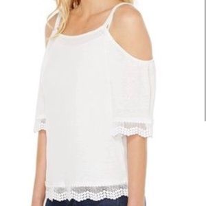 Sanctuary cold shoulder top